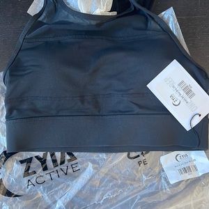 ZYIA Active All Star Bra black small